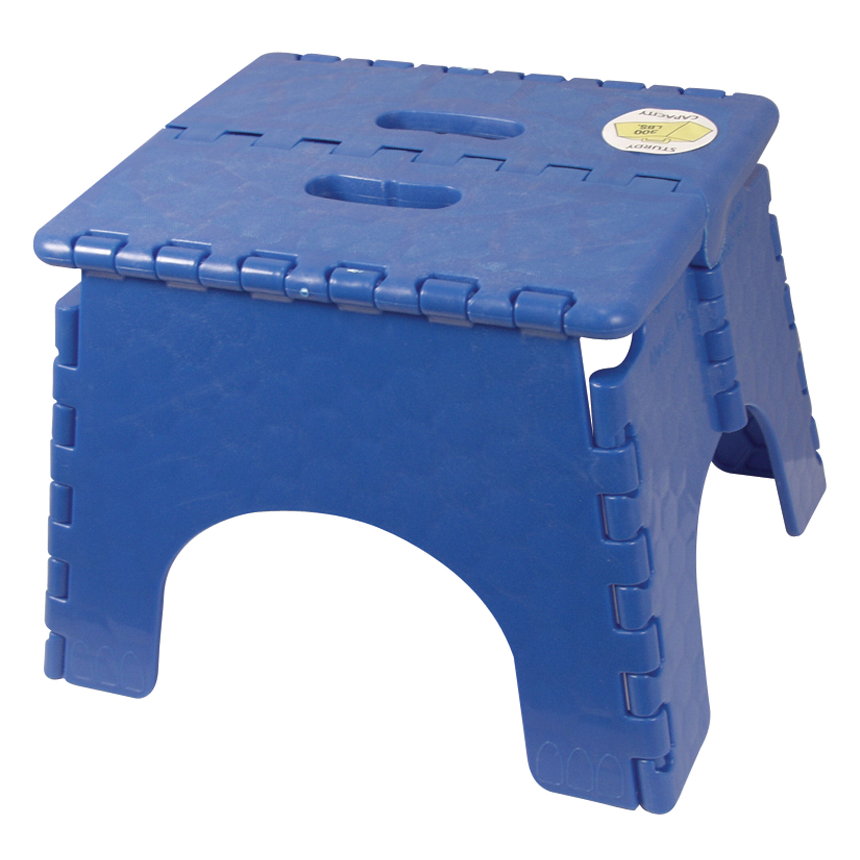 B&R Plastics, E-Z Foldz Step Stool - 9" Multiple Colors