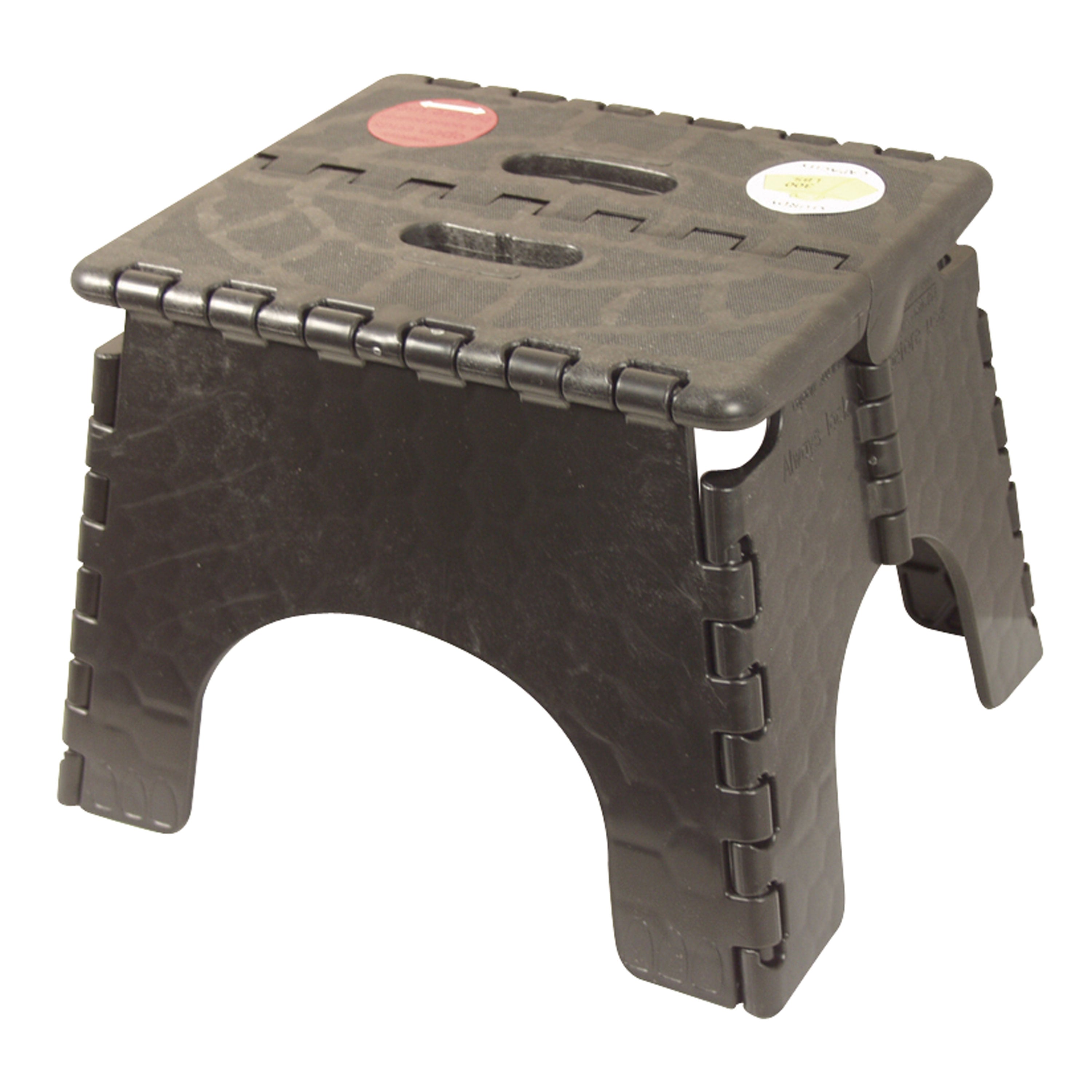 B&R Plastics, E-Z Foldz Step Stool - 9" Multiple Colors