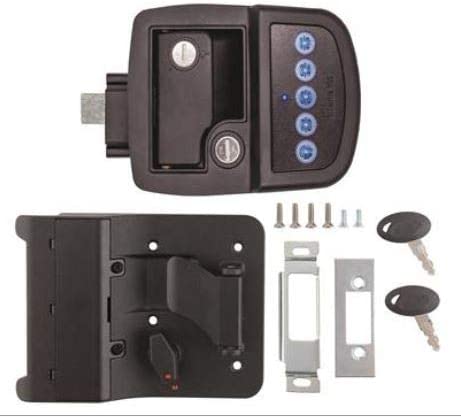 AP Products, Entry Door Lock; Paddle Type; With Dead Bolt-Bluetooth