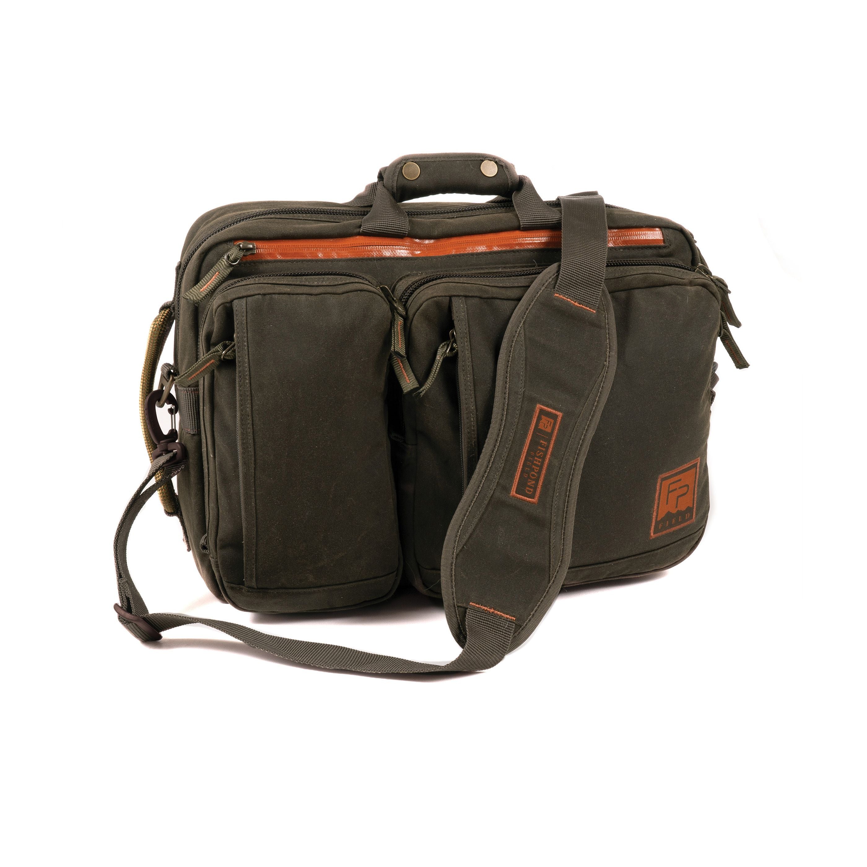 Fishpond, Fishpond Boulder Briefcase - Peat Moss