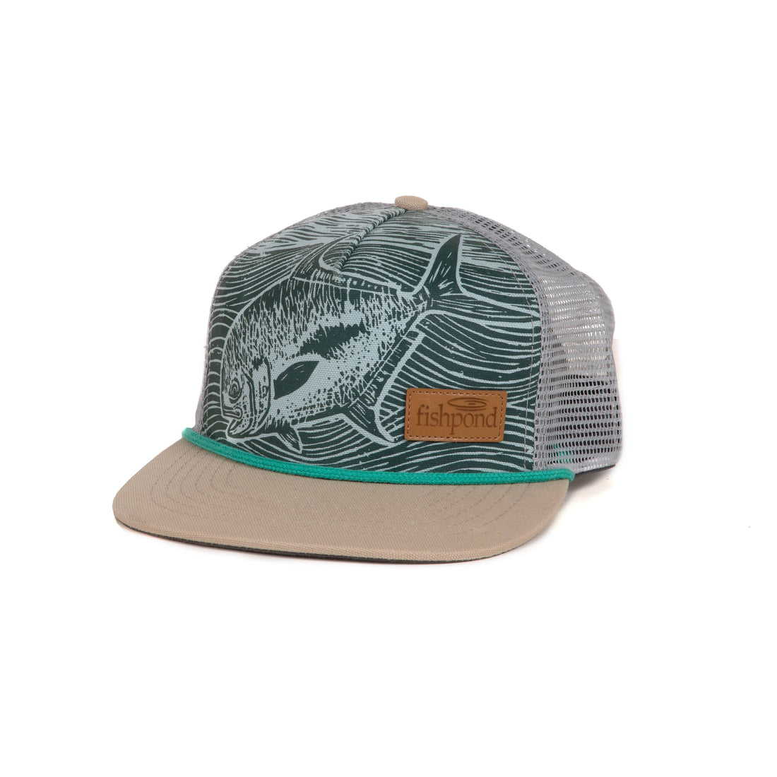 Fishpond, Fishpond Palometa Trucker Low Profile Hat