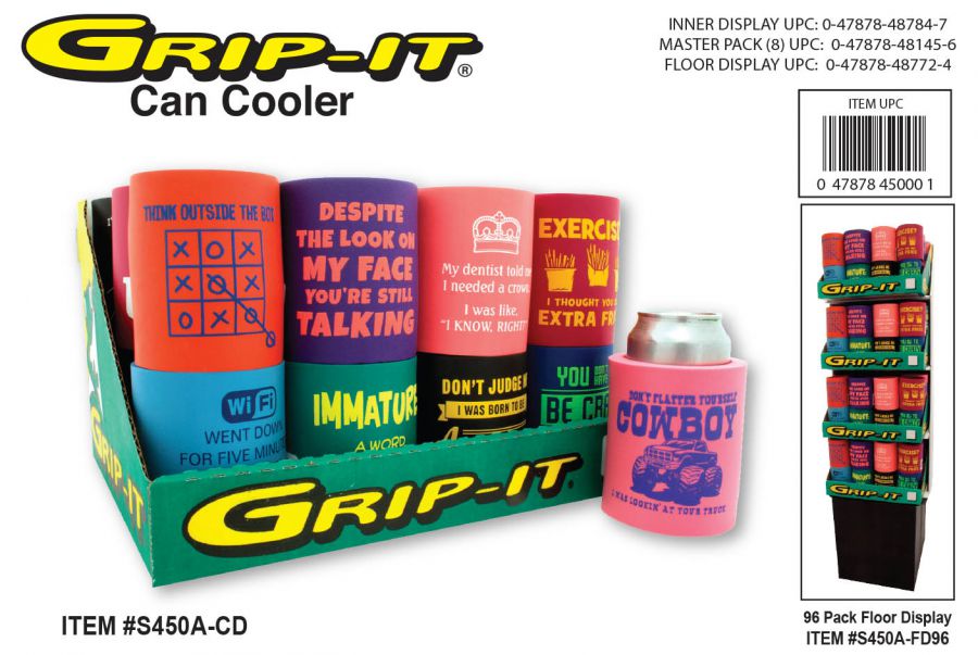 Bishop Distributing Inc., Foam Grip It Can Cooler