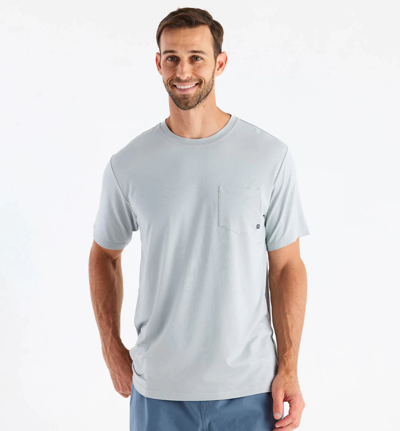 Free Fly, Free Fly Men's Bamboo Flex Pocket Tee