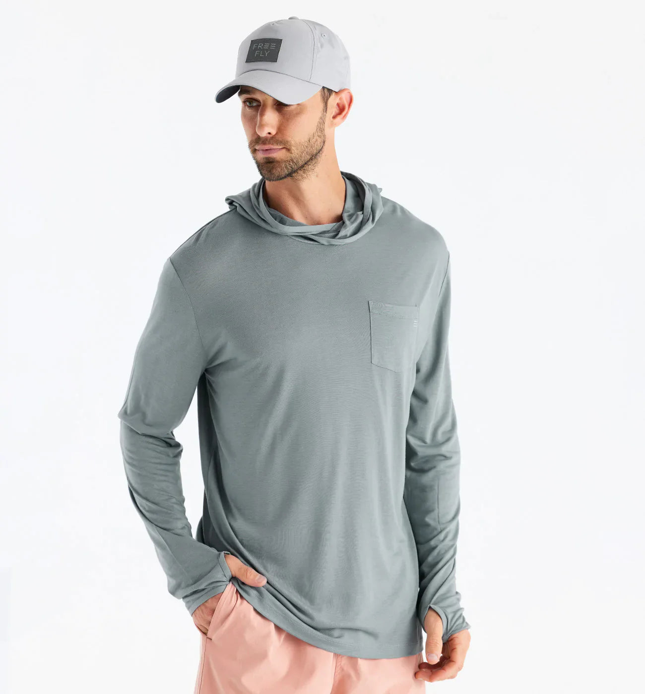 Free Fly, Free Fly Men's Bamboo Lightweight Hoodie