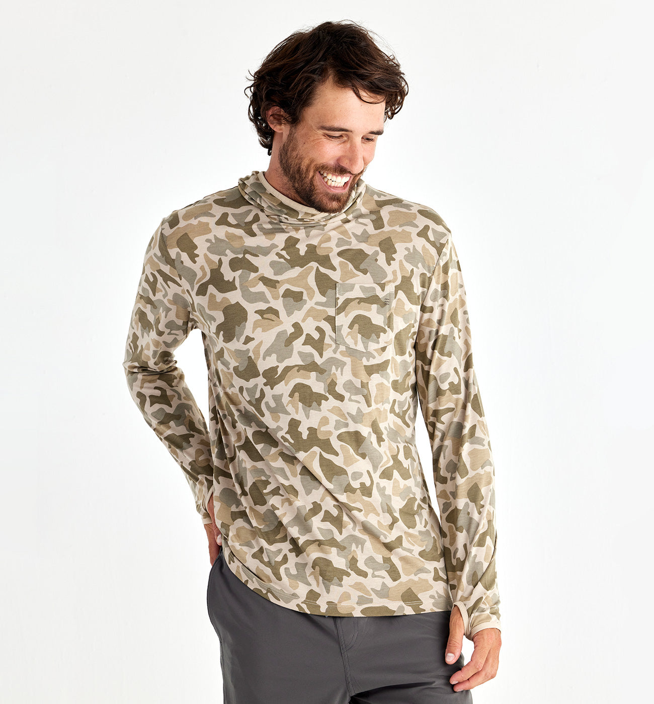 Free Fly, Free Fly Men's Bamboo Lightweight Hoodie