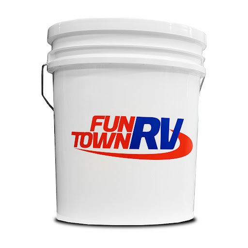 Walex, Fun Town Bucket W/Lid - White