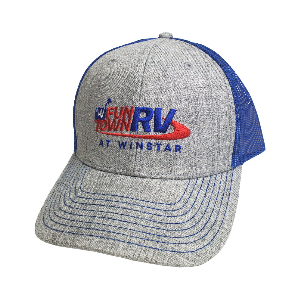 Coggins Fulfillment, Fun Town RV at Winstar Custom Trucker Cap