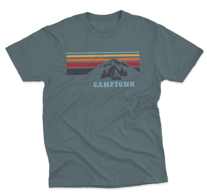 Camptown Outfitters, Goodtimes Tee - Slate