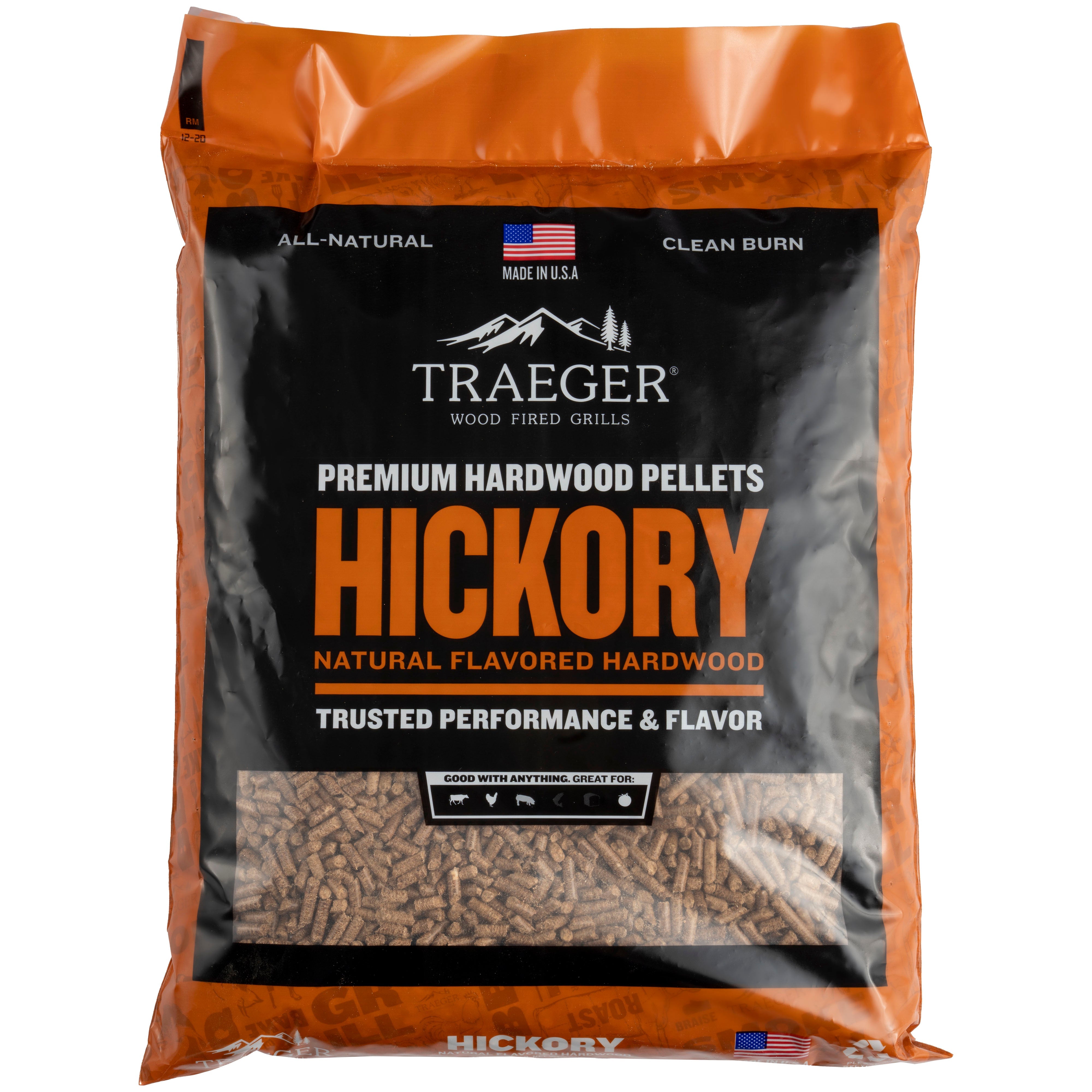 Traeger, Hickory Pellets (20Lb)