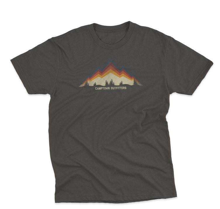 Camptown Outfitters, Legend Tee - Black Heather