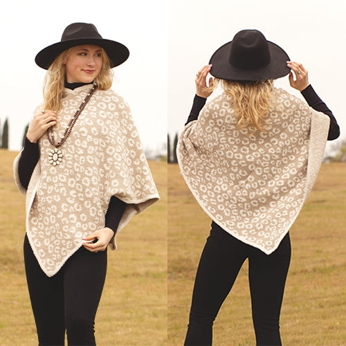 Fashion Wholesale, Leopard Poncho