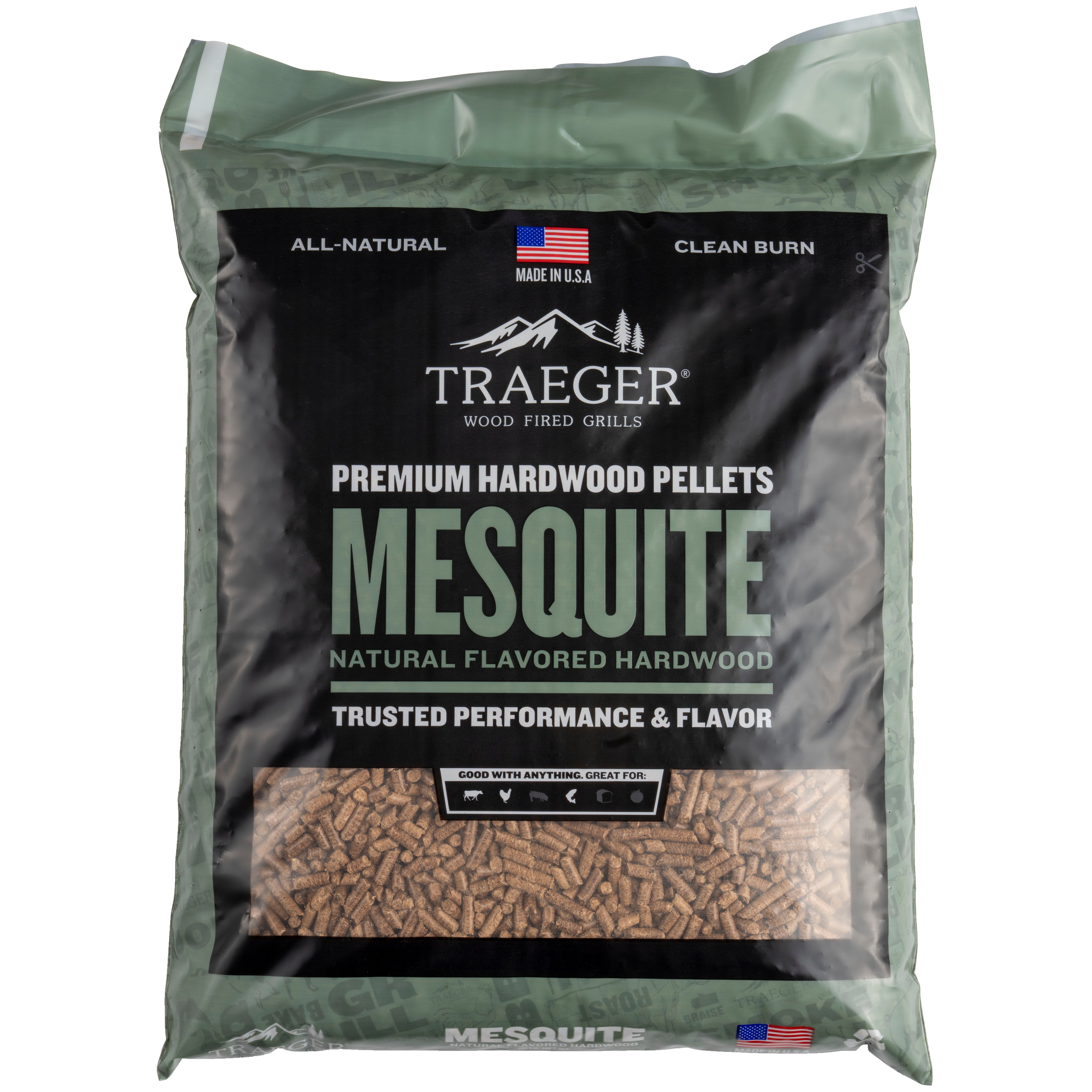 Traeger, Mesquite Pellets (20Lb)