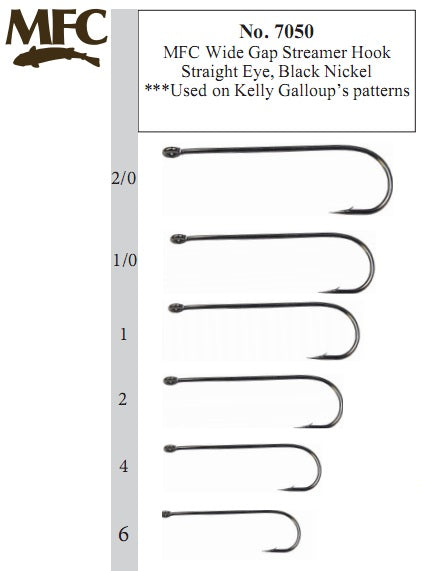 MFC, Montana Fly Company Vertical Eye Streamer Hook