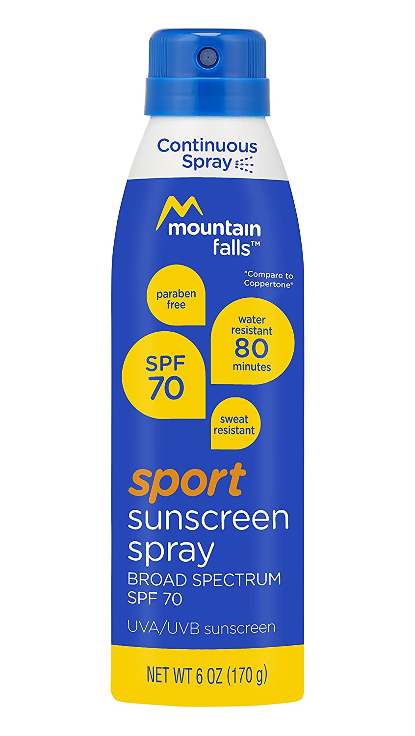 Bishop Distributing Inc., Mountain Falls Sport Spray 6oz SPF 70