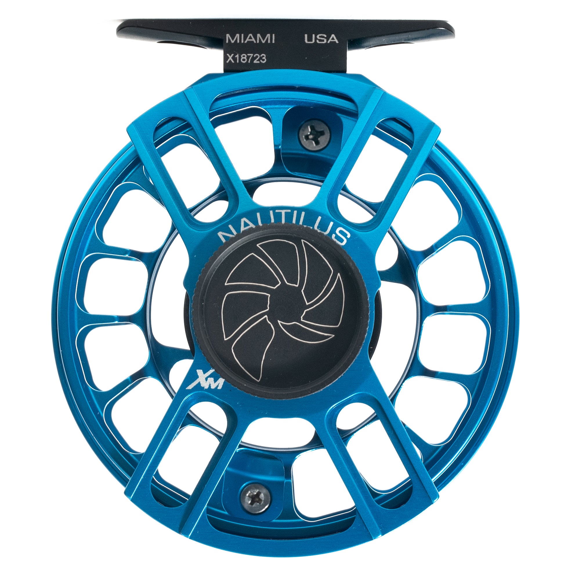 Nautilus Fly Reels, Nautilus Custom XM - Turquoise/Black