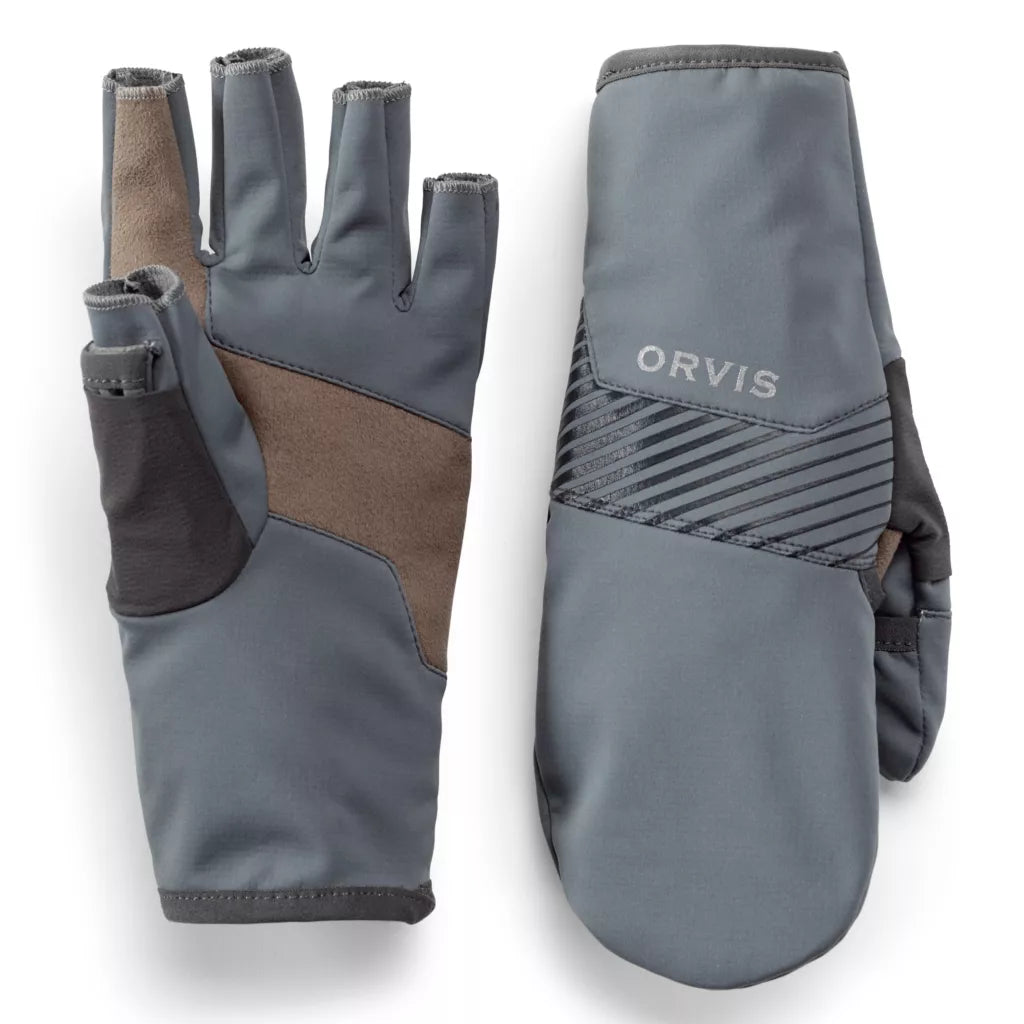 Orvis, Orvis Softshell Convertible Mitt Turbulence