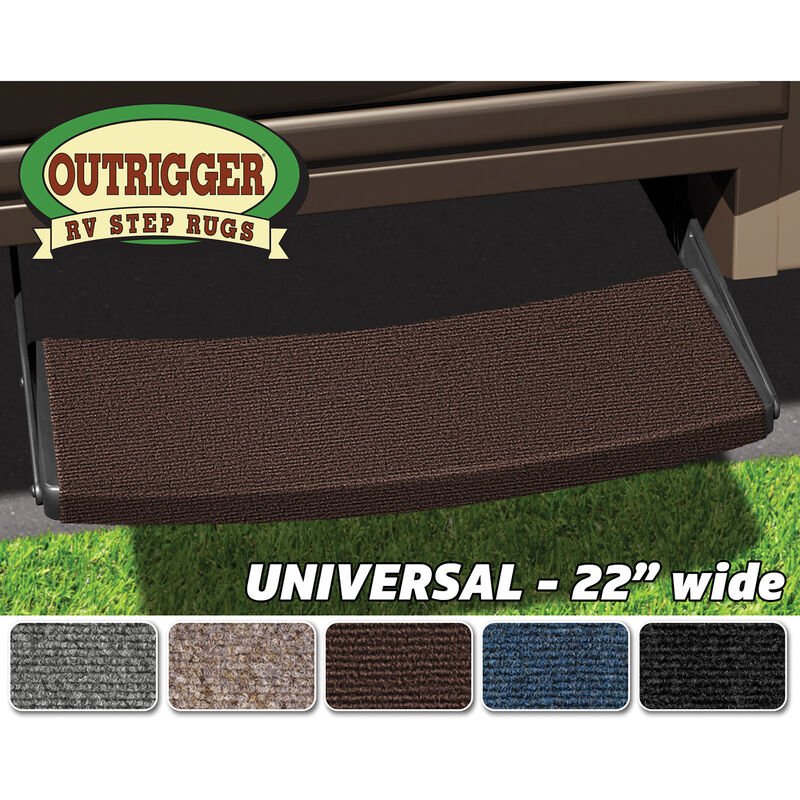 Prest-O-Fit, Outrigger Universal RV Entry Step Rug 22" Wide