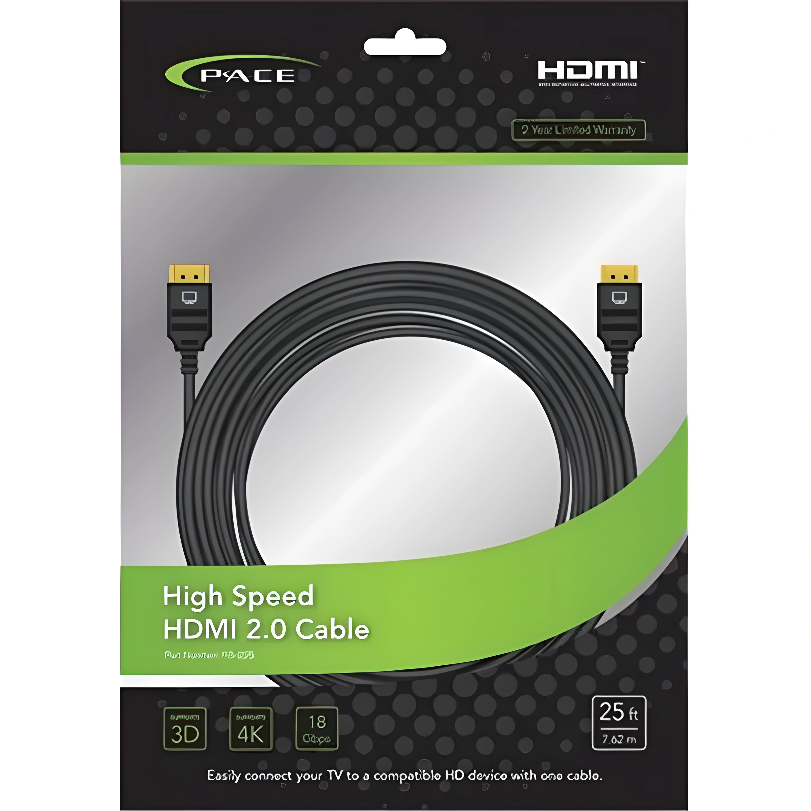 Pace International, Pace - HDMI Cable