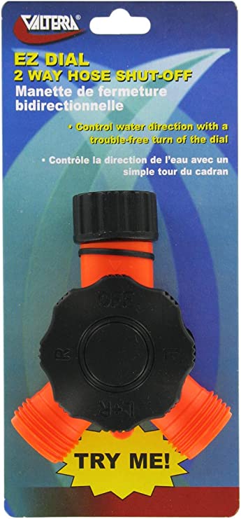 Valterra, Plastic Deluxe Double Hose Shut-Off