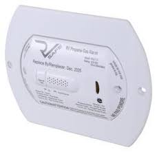 RV Safe, Propane Gas Alarm - 2-Wire, White