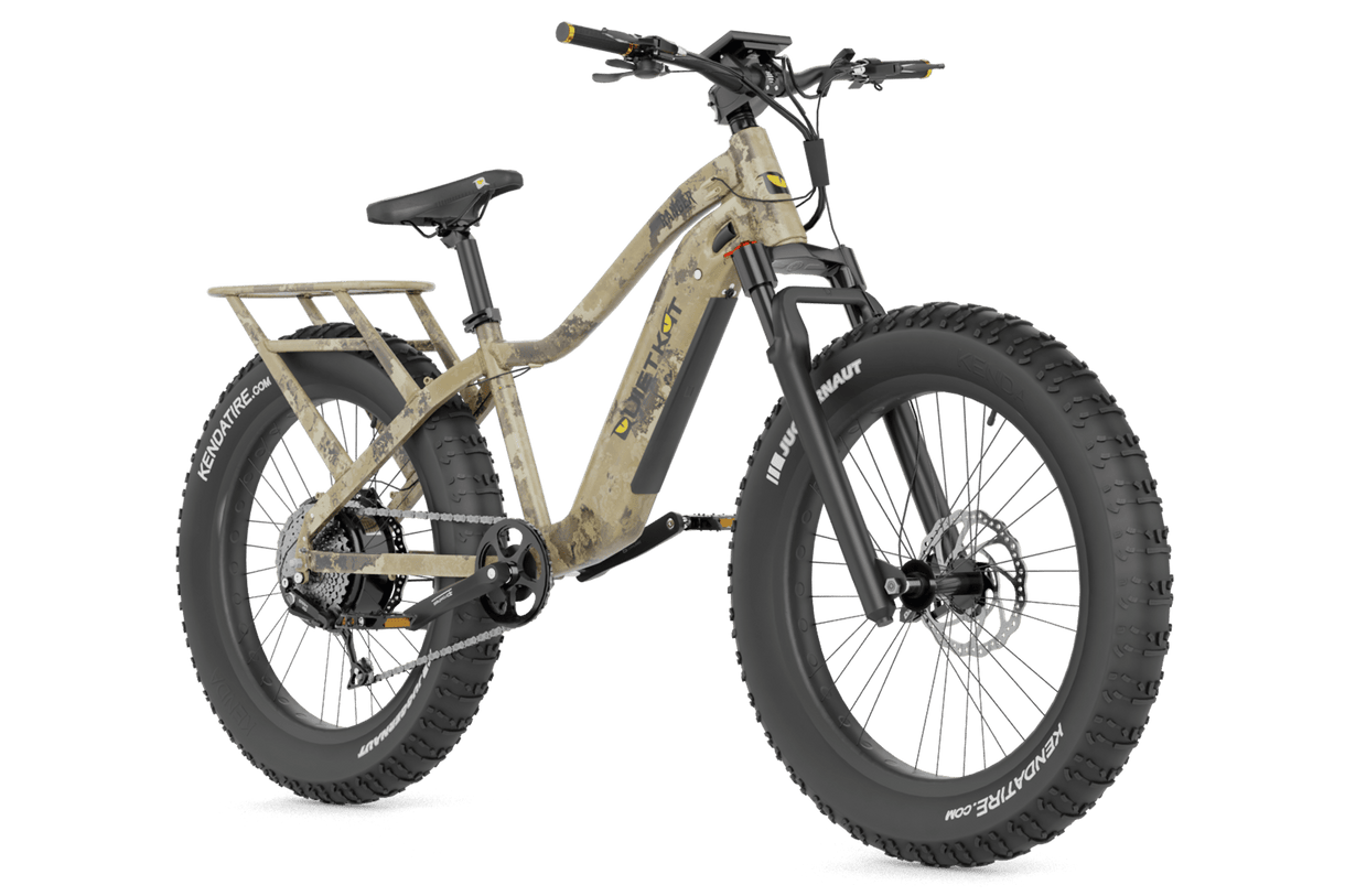 QuietKat, Quiet Kat Ranger 10 - Electric Bike 1000W - 17in Veil Poseidon Dry Camo