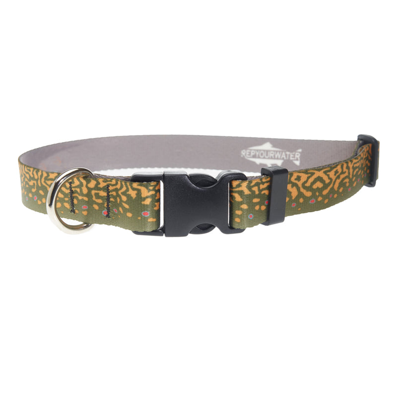 Rep Your Water, Rep Your Water Dog Collar Brook Trout