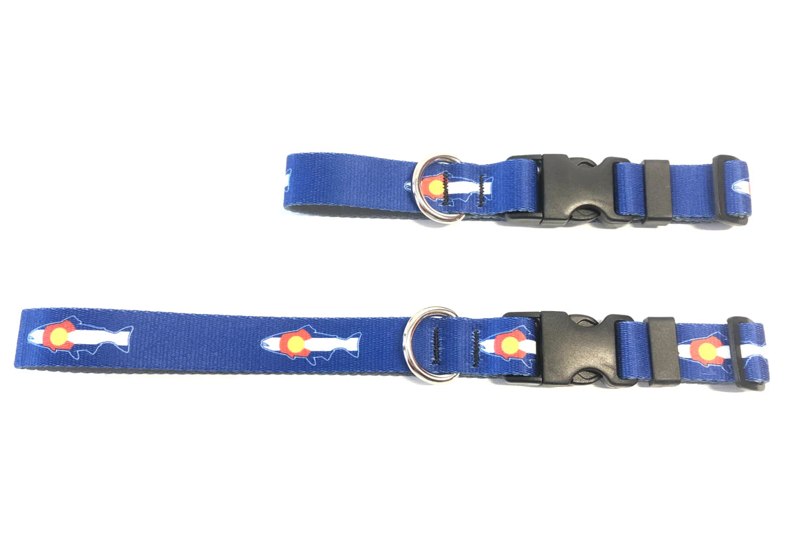 Rep Your Water, Rep Your Water Dog Collar CO Flag