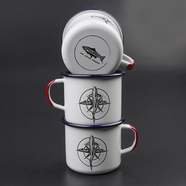 Rep Your Water, Rep Your Water Enamel Camp Mug