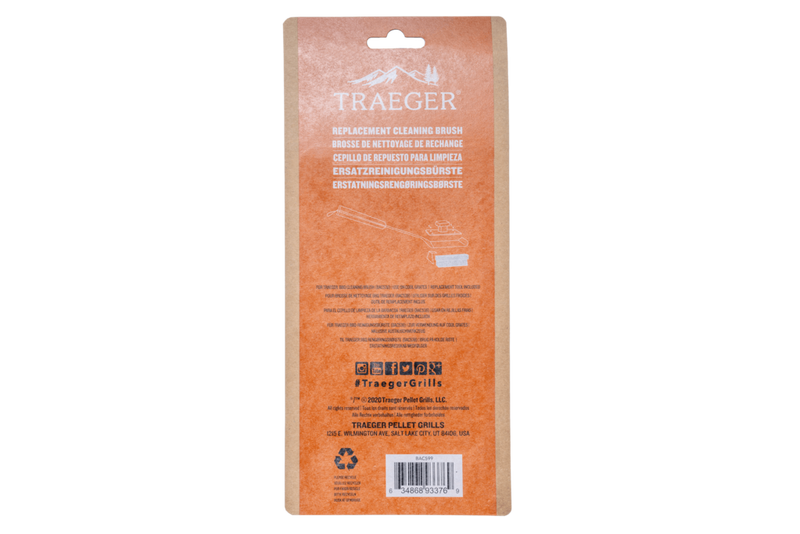 Traeger, Replacement BBQ Cleaning Brush 2 Pack