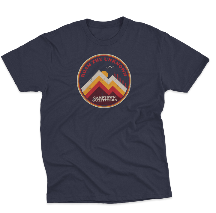 Camptown Outfitters, Roam Tee - Navy