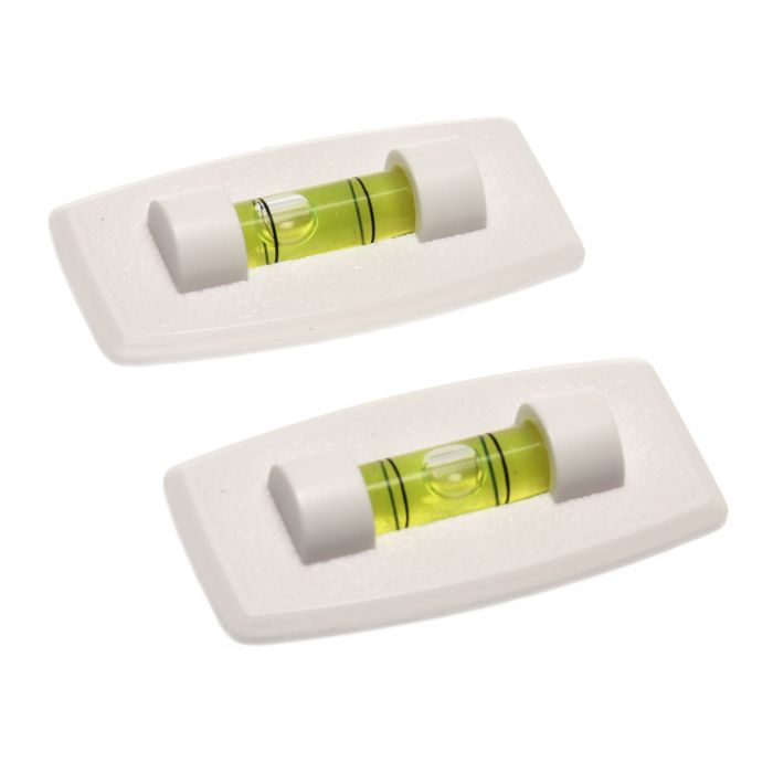 Prime Products, STICK ON LEVEL - WHITE - 2 PK