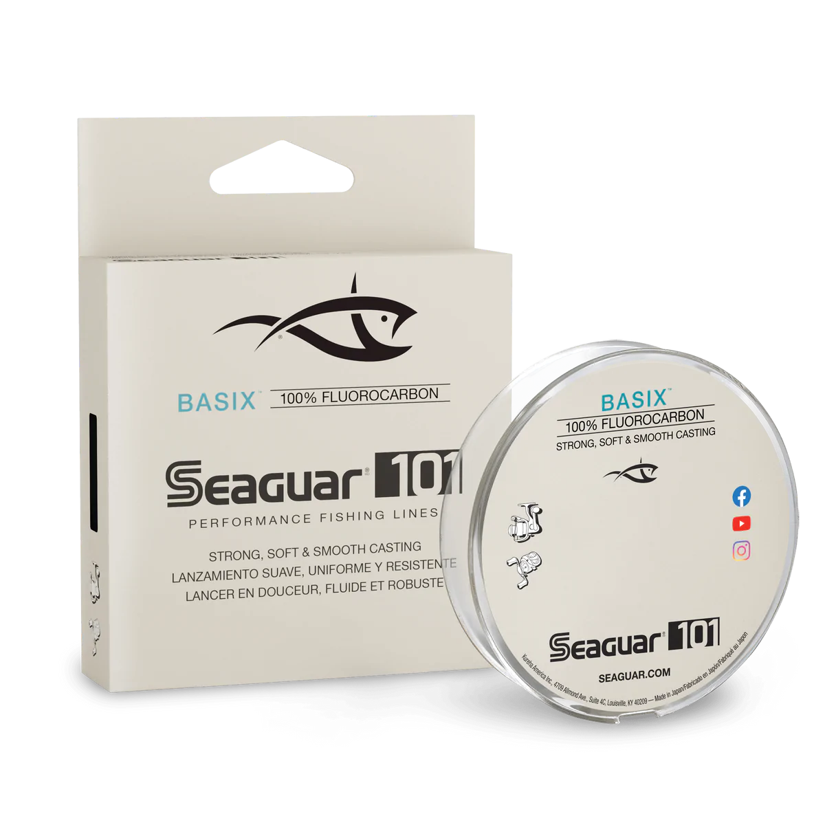 Seaguar, Seaguar 101 Basix Fluorocarbon Fishing Line 200yd