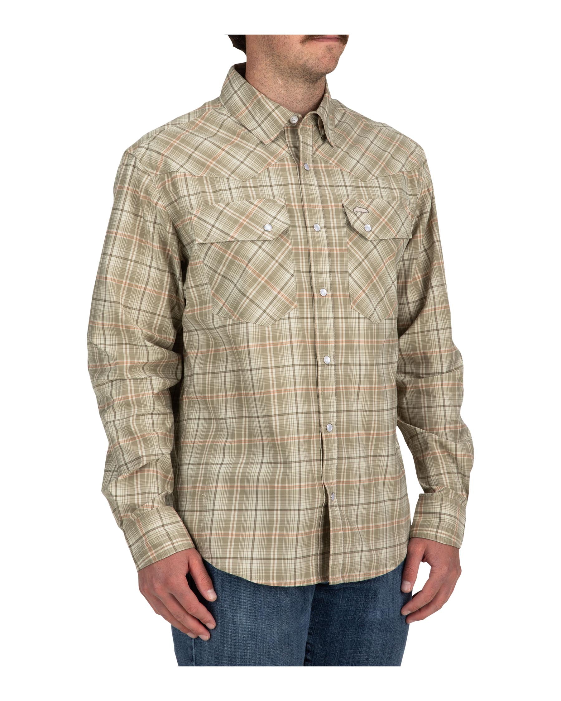 Simms Closeout & Logo, Simms Brackett Long Sleeve Shirt (CLOSEOUT)