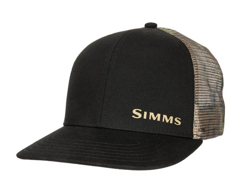 Simms Closeout & Logo, Simms ID Trucker Hat - Riparian Camo Closeout