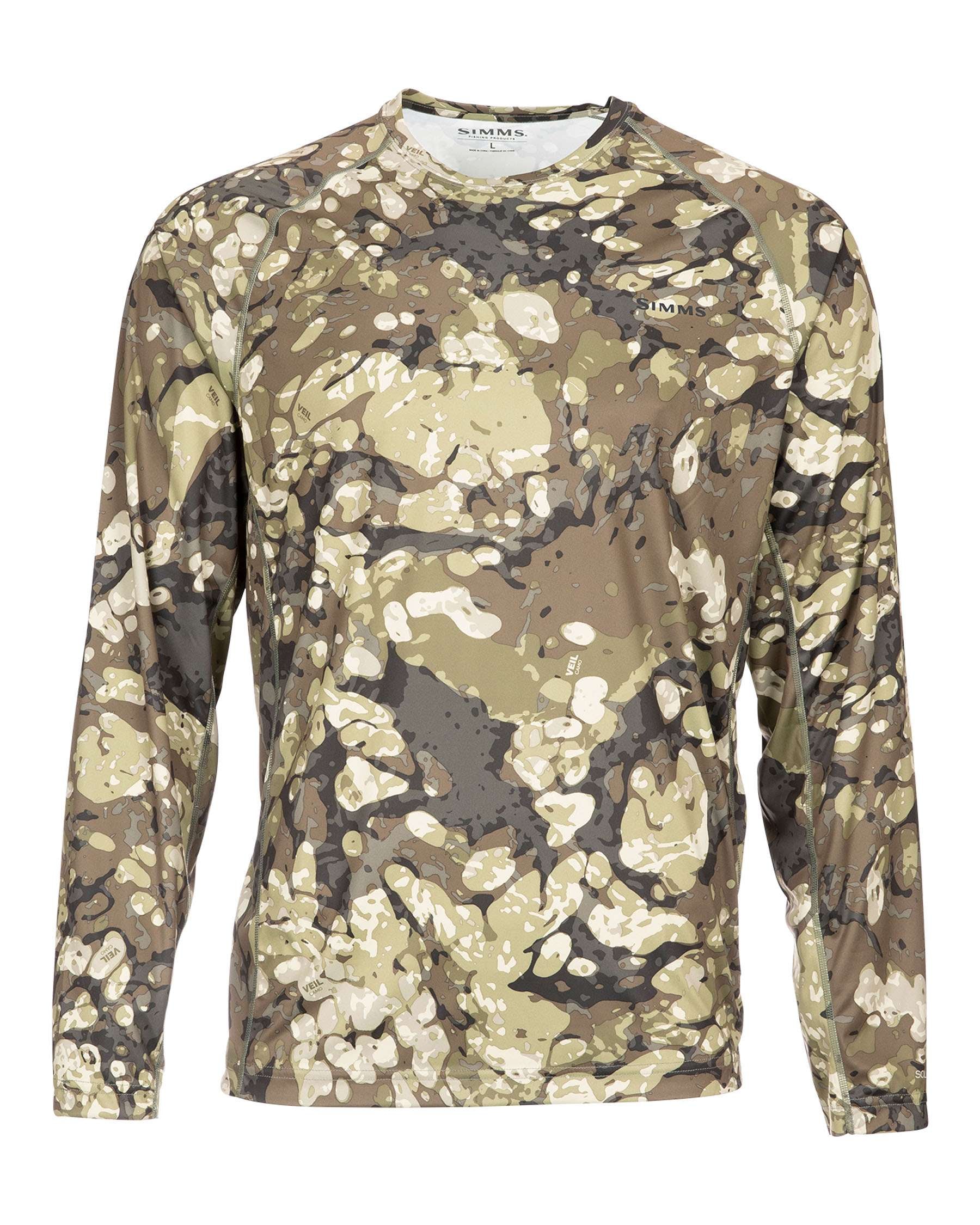 Simms Closeout & Logo, Simms Solarflex Shirt Long Sleeve - Prints - Closeout