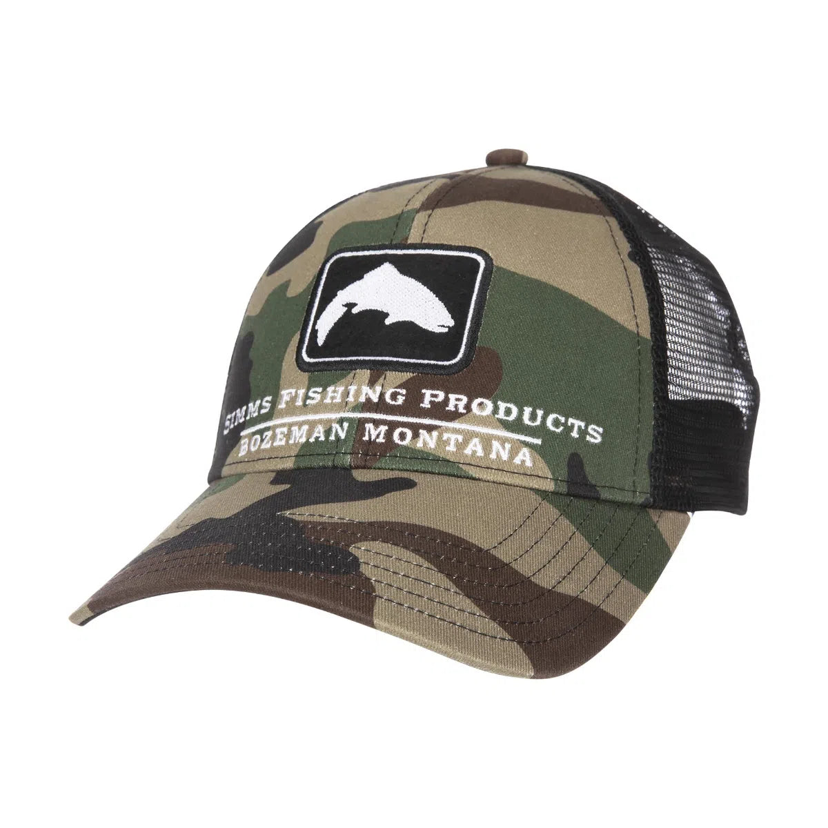 Simms Closeout & Logo, Simms Trout Icon Trucker CLOSEOUT