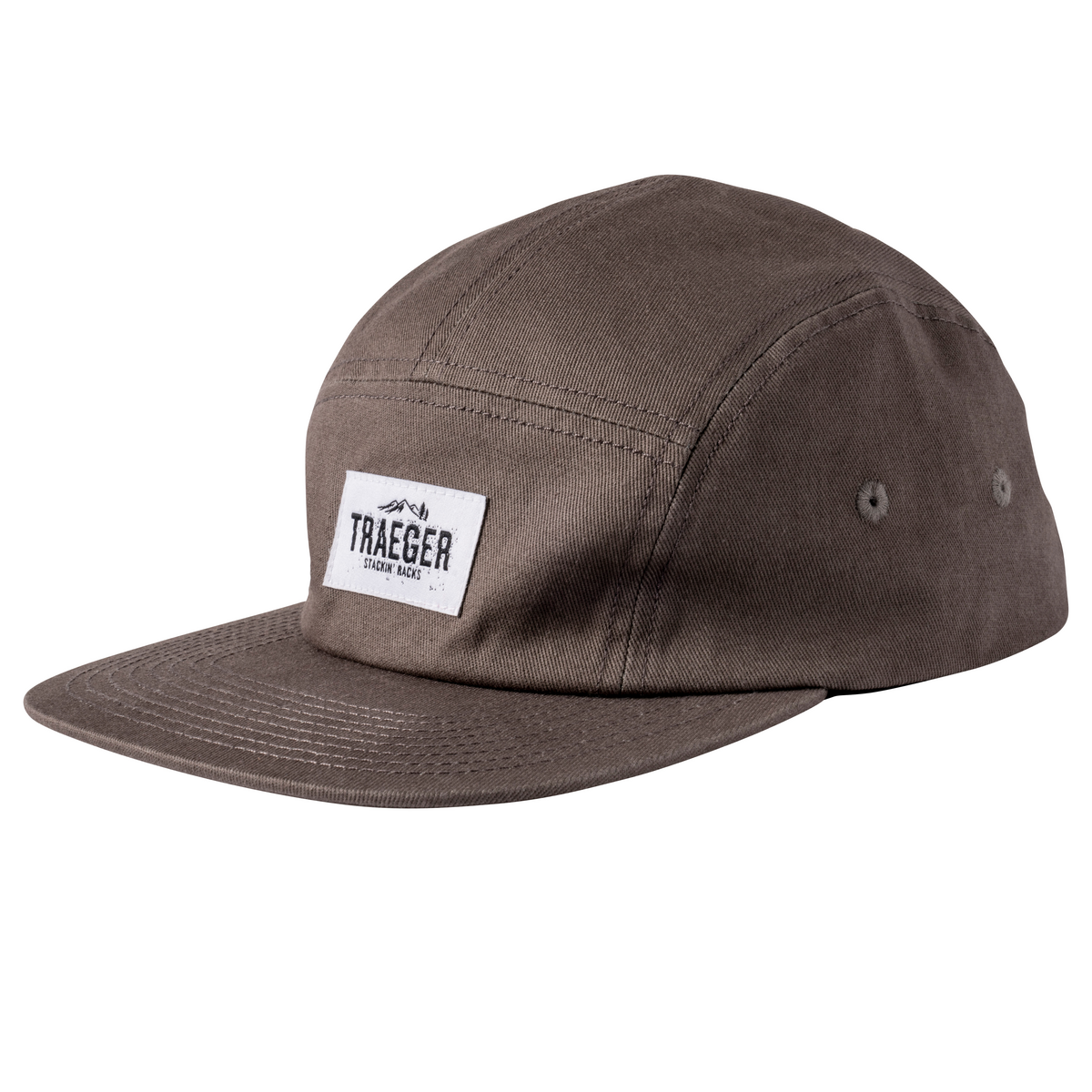 Traeger, Stackin' Racks 5 Panel Hat - Charcoal - Adjustable