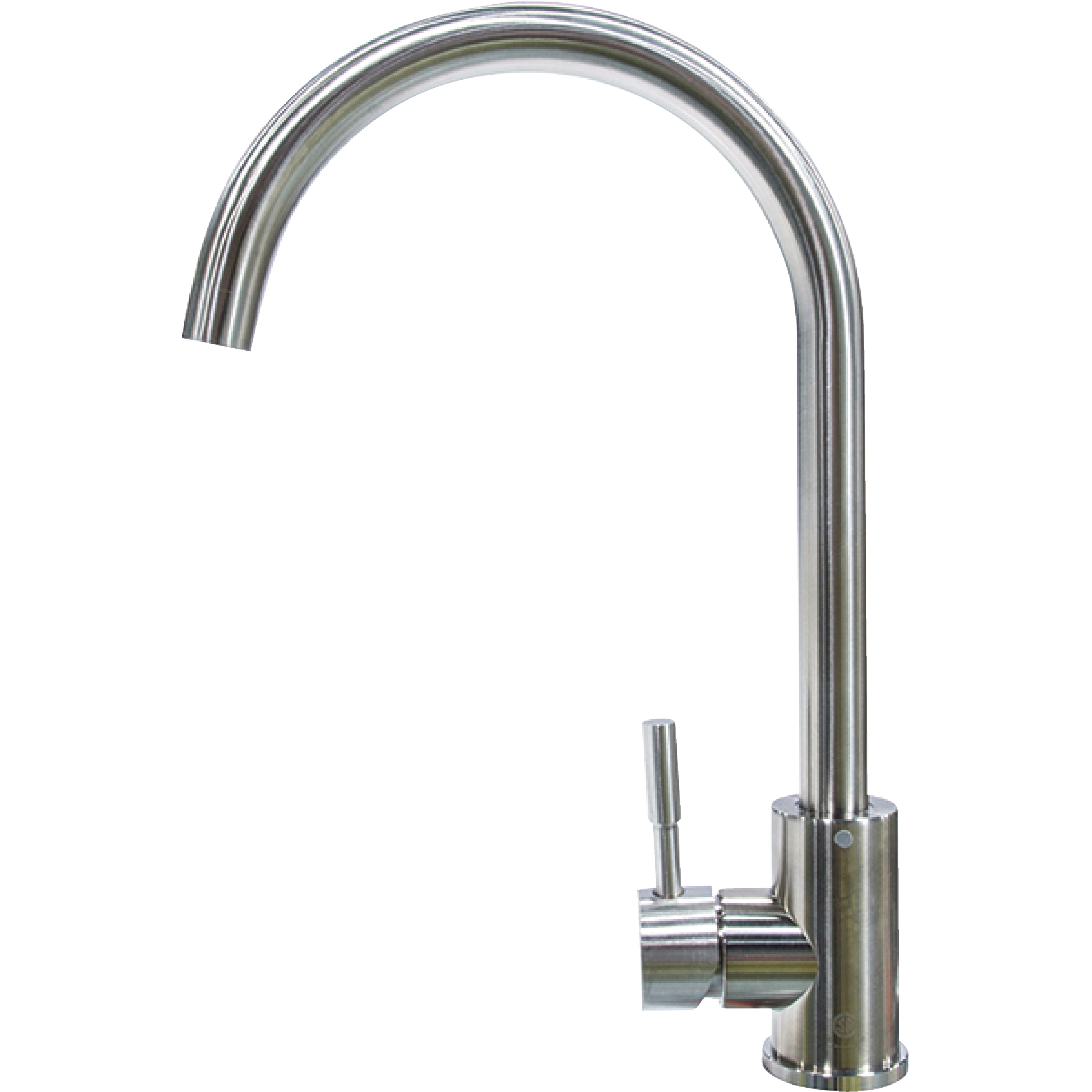 Lippert, Stainless Steel Curved Gooseneck Faucet (Retail Box)