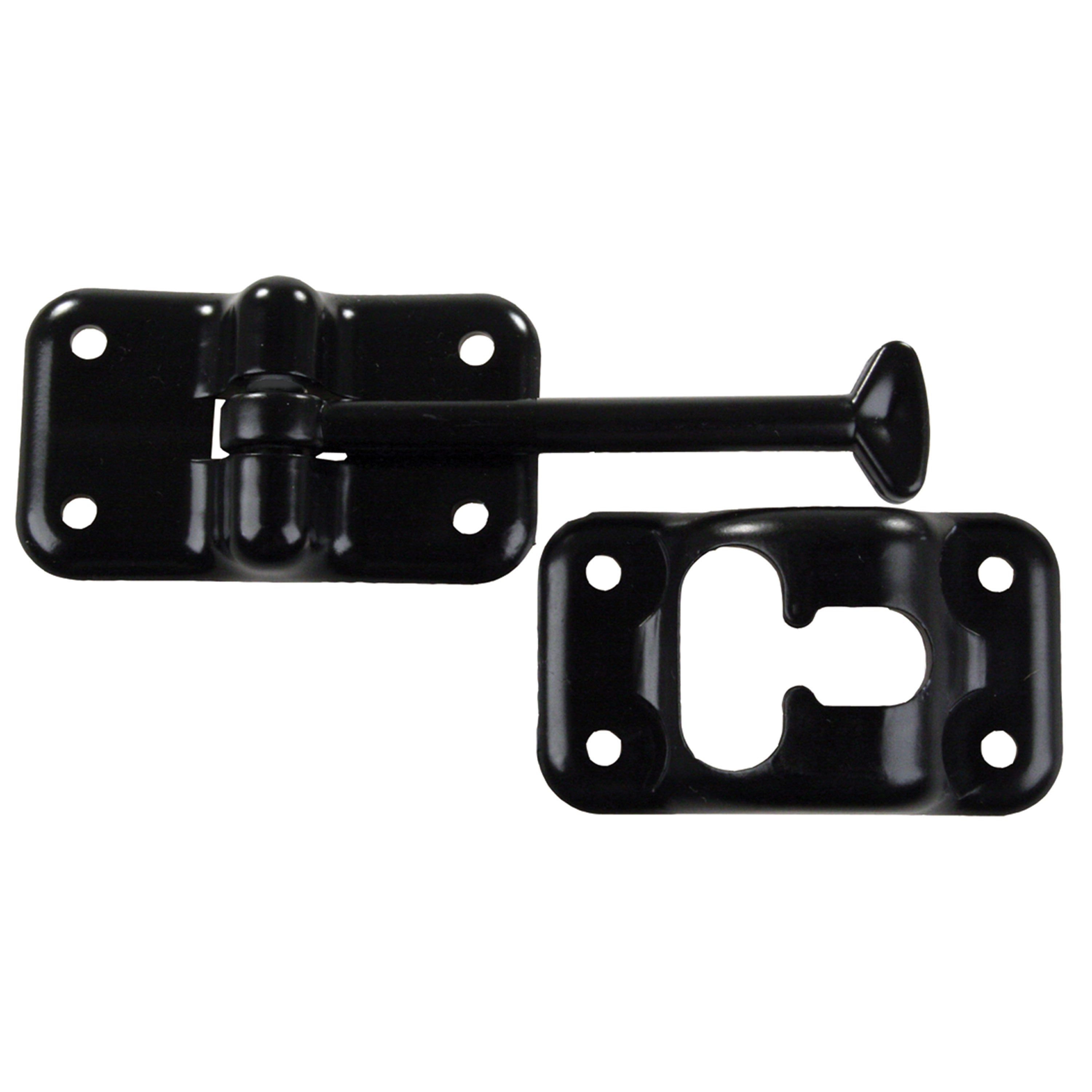 JR Products, T-Style Door Catch 3.5" Black