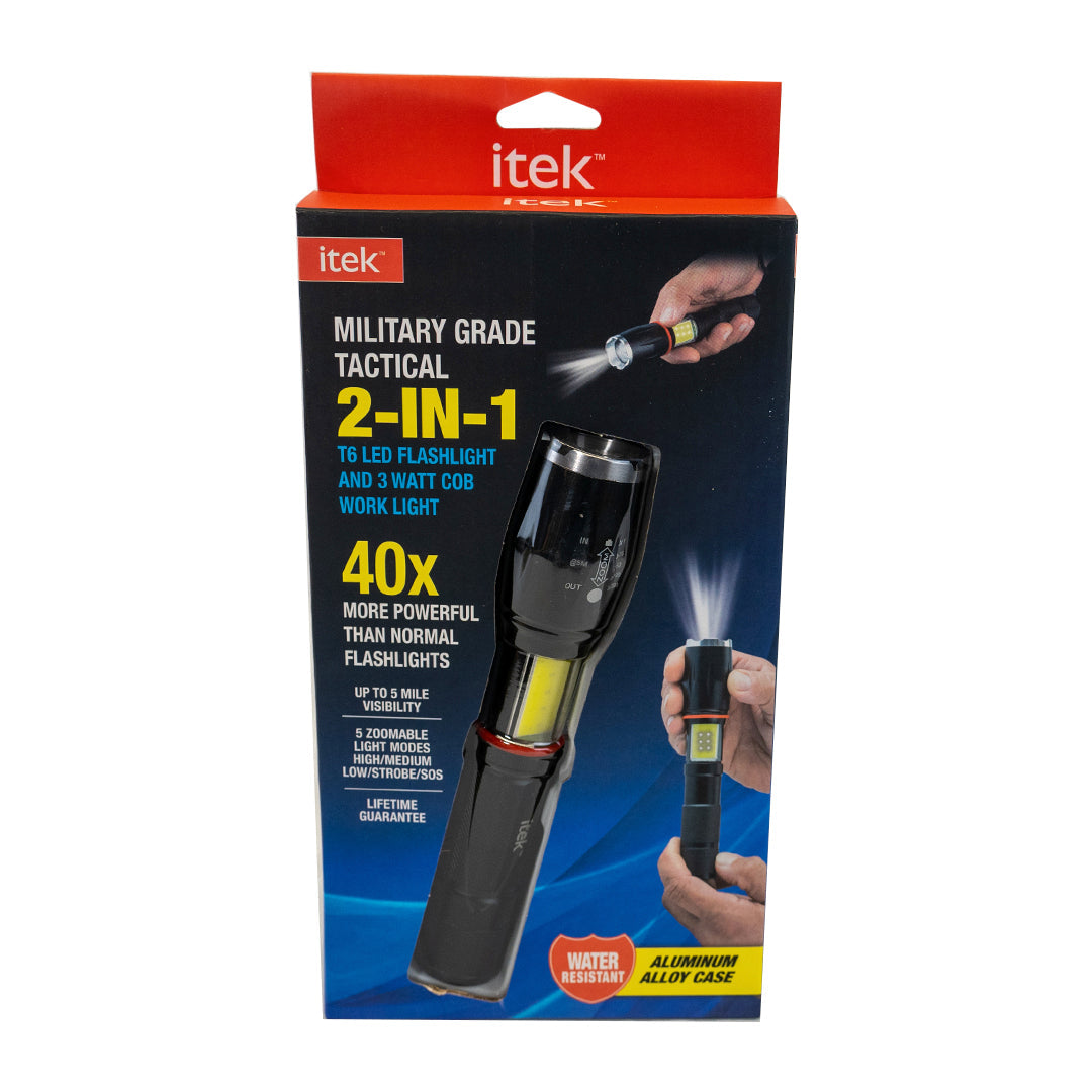 iTek, Tactical LED Flashlight + Work light