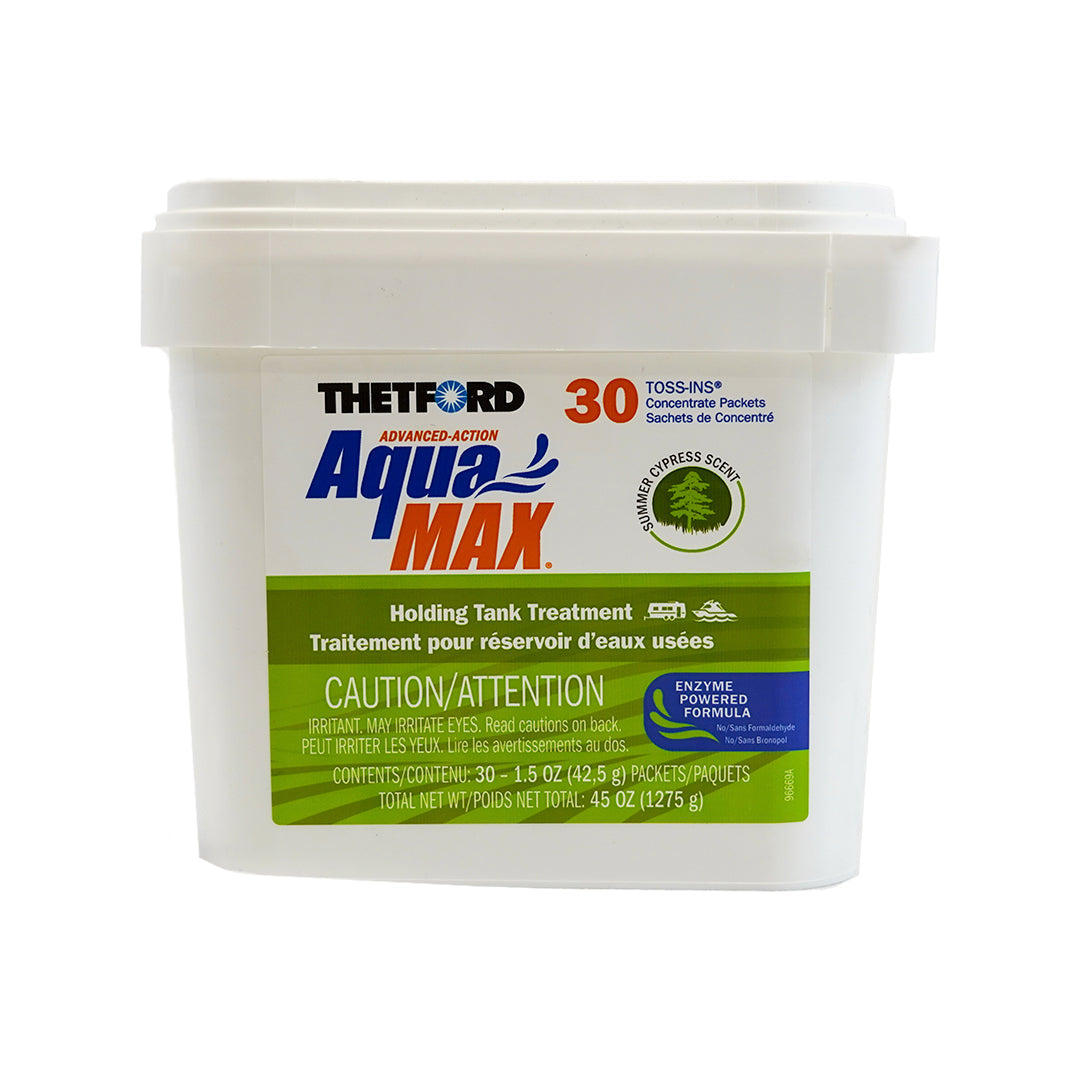 Thetford, Thetford AquaMAX Summer Cypress 30 Ct Toss-ins Holding Tank Treatment