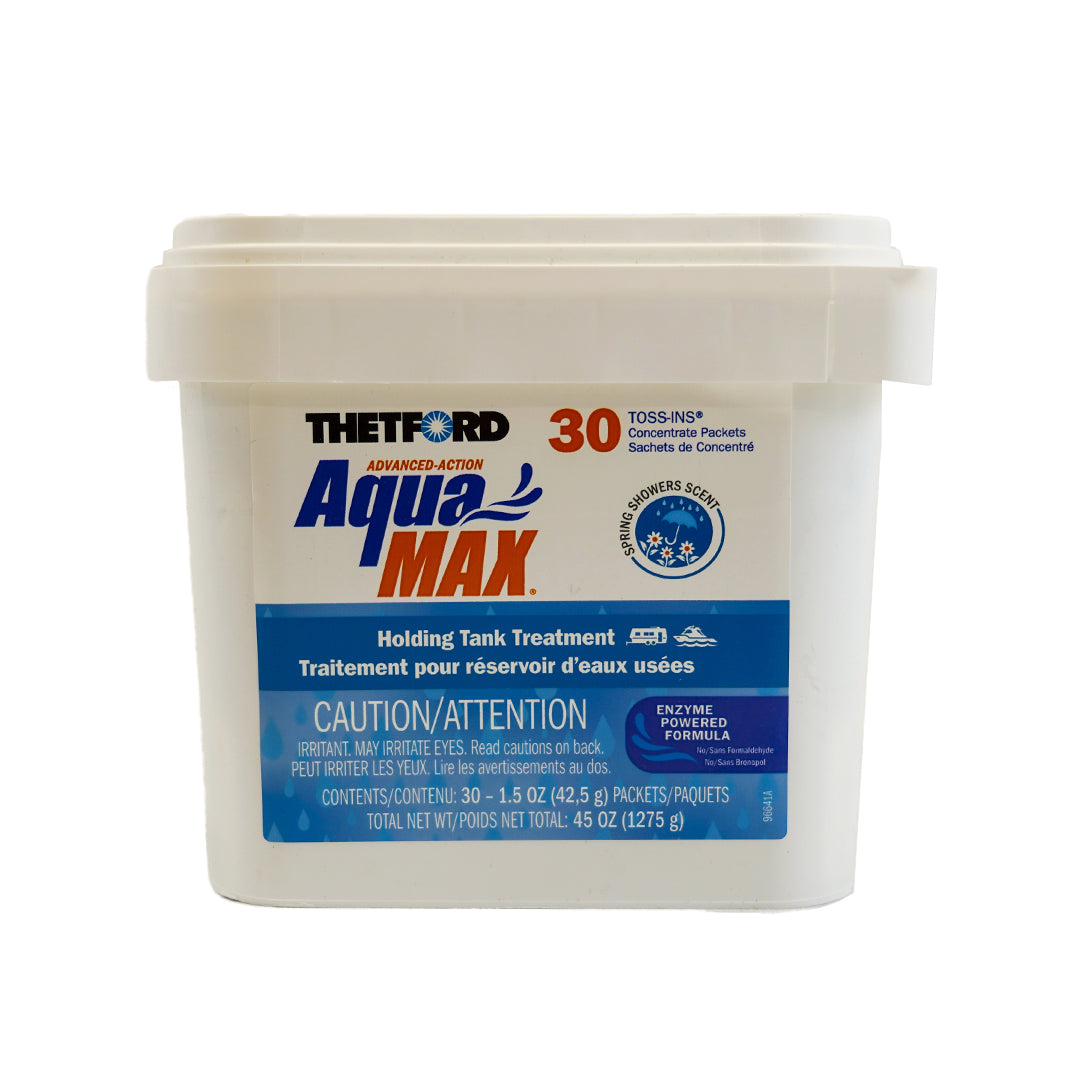 Thetford, Thetford Aquamax Spring Shower 30 Ct. Toss-ins Holding Tank Treatment