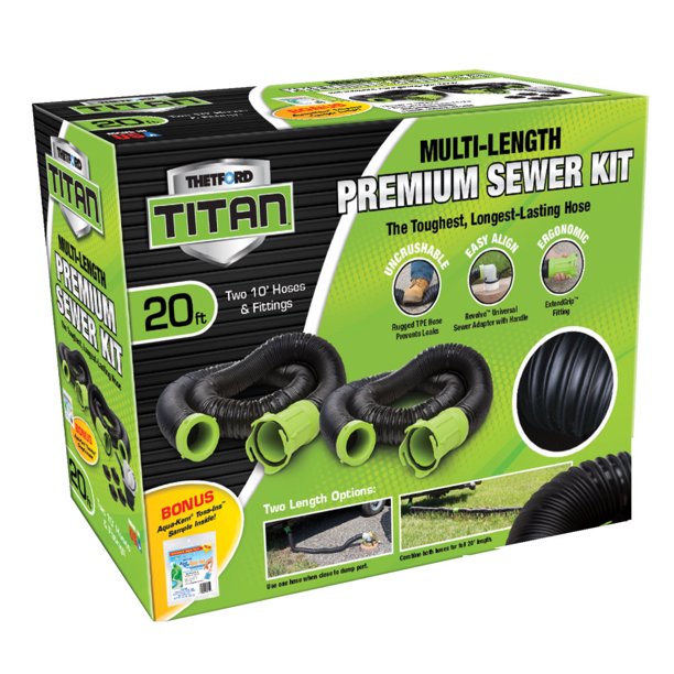 Thetford, Titan Premium Multi-Length Sewer Hose Kit