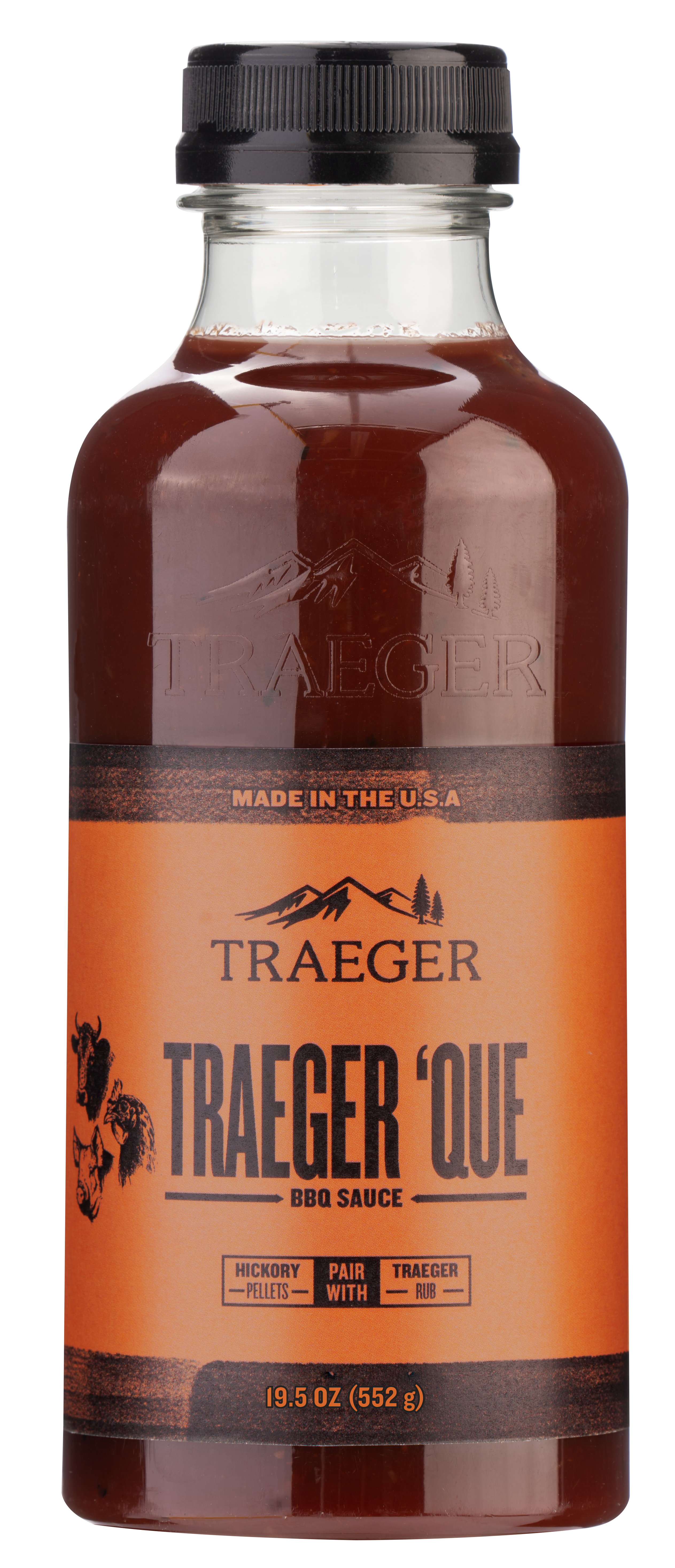 Traeger, Traeger 'Que BBQ Sauce 20oz Bottle