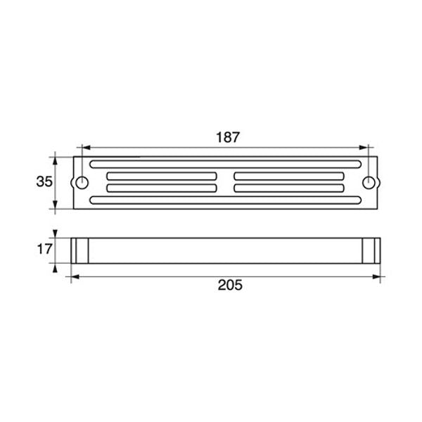 Performance Metals, Zinc Bar Anode Yamaha 60-90hp