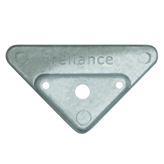 Z Guard, Zinc Engine Anode VOLVO Penta Side Mounted triangle for 290, 290DP, SX, DP-X.