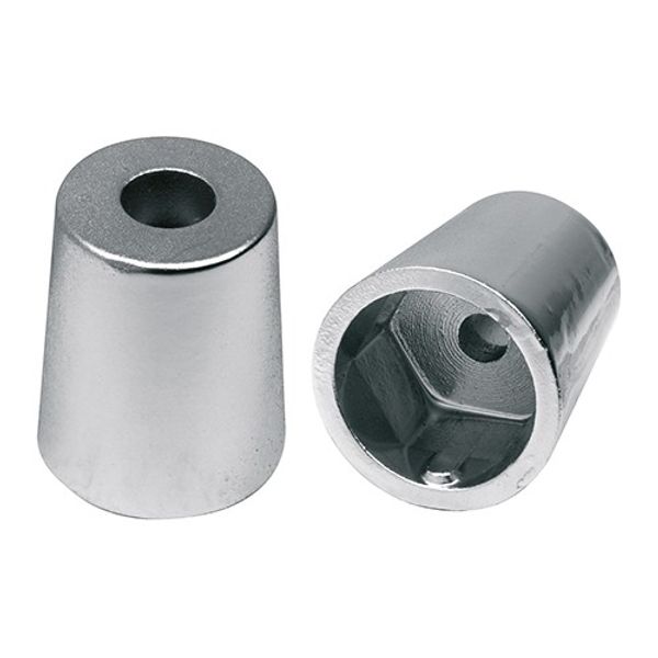 Performance Metals, Zinc Shaft Anode 23mm Hexagon End