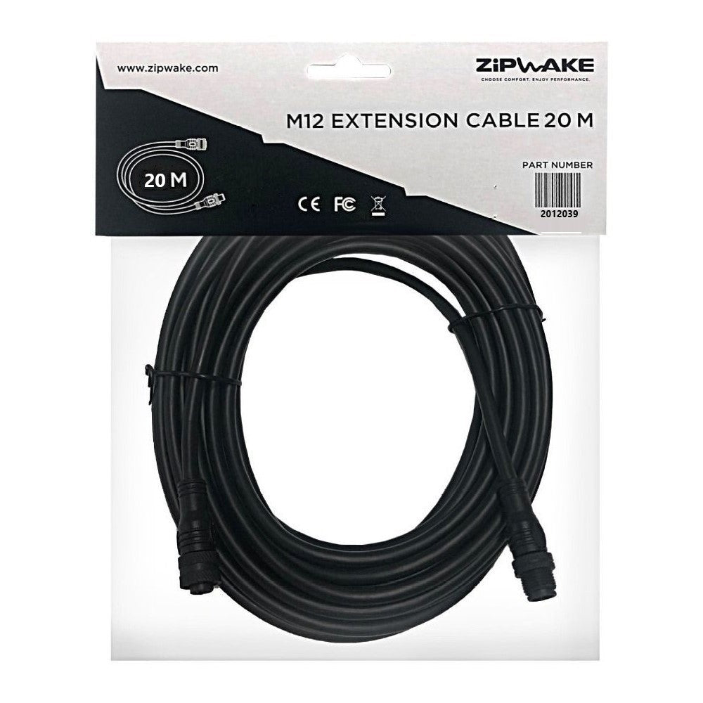 Zipwake, Zipwake M12 5-Pin Extension Cable - 20 m