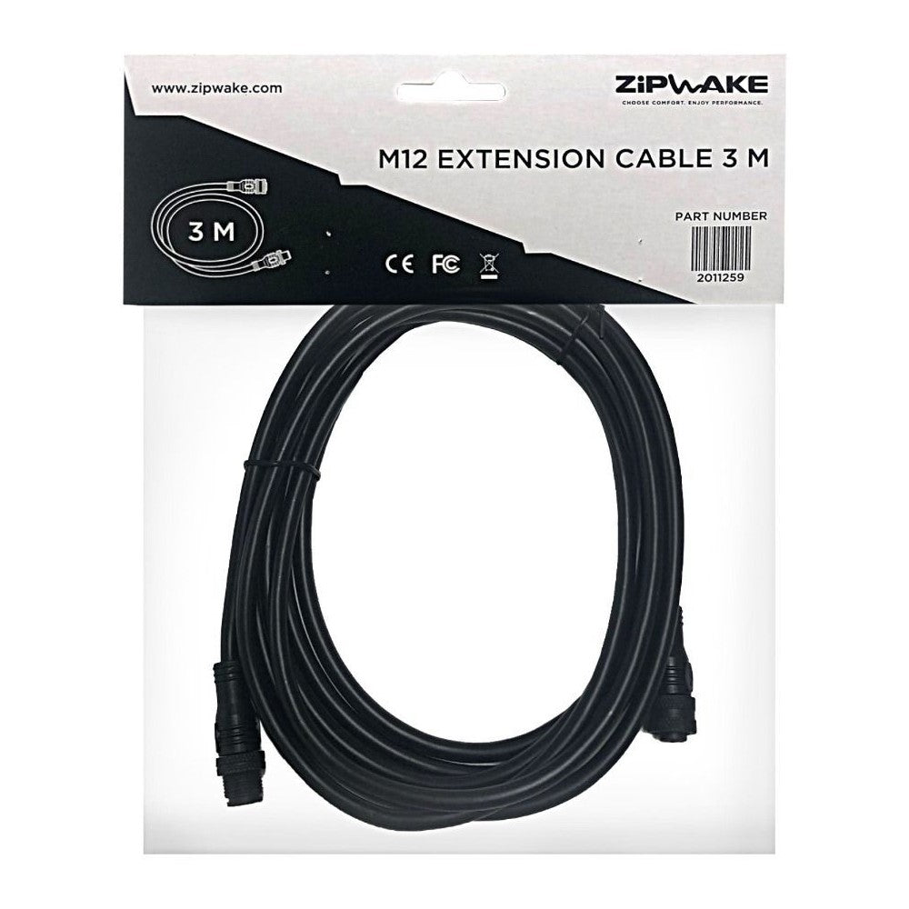 Zipwake, Zipwake M12 5-Pin Extension Cable - 3 m