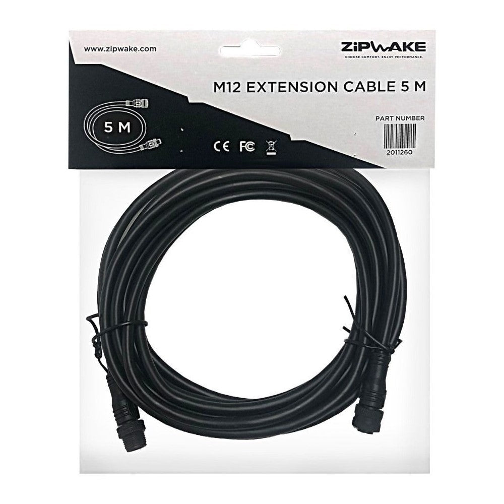 Zipwake, Zipwake M12 5-Pin Extension Cable - 5 m